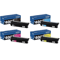 Brother TN433SET 4 Color Set toner cartridge High Yield OEM