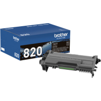 Brother TN820 Black Toner Cartridge OEM
