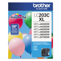 Brother LC203C Cyan ink jet genuine