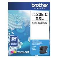 Brother LC20EC Cyan ink jet genuine