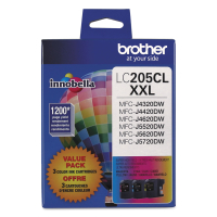 Brother LC2053 Color Set Cyan Magenta Yellow ink jet genuine