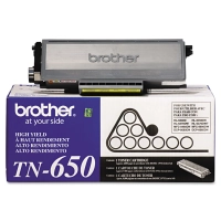 Brother TN650 Black toner cartridge OEM