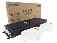 Kyocera TK677 KM2540, 2560 Black Toner Cartridge Original