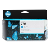 HP 498N5A #738 CYAN Ink Cartridge Genuine