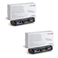 Xerox 106R04347-2 Genuine Black Toner Cartridge high capacity 2-PACK