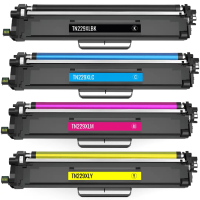 COMPTN229XXL-4 Brother ULTRA HY BLACK CYAN MAGENTA YELLOW TONER SET