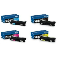 Brother TN436SET L8410 BLACK CYAN MAGENTA YELLOW SET (OEM) TN436BK TN436C TN436M TN436Y
