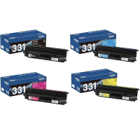 Brother TN331SET DCP L8400 BLACK CYAN MAGENTA YELLOW SET (OEM)