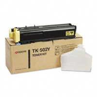 Kyocera TK502Y FS-C5016N YELLOW Toner Cartridge, Page Yield 8000 (OEM)