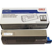 Okidata 44318604 Oki C711 BLACK Toner Cartridge (OEM)