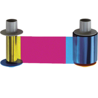 Fargo 045200 DTC4500 YMCKO Full Color Ribbon 500 Prints