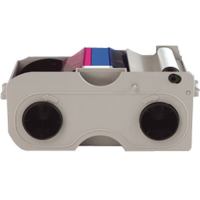 Fargo 45105EZ Standard RED Ribbon Cartridge Yield 1000 Images