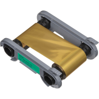 Evolis RCT216NAAA Metallic Gold Ribbon for Primacy 2 ID Card Printer