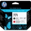 HP CE017A #771 Printheads Original  Matte Black /Chromatic Red