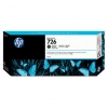 HP T1200,T1300  CH575A #726 Matte Black Ink Cartridge 300ML