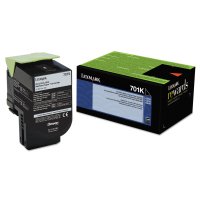 Lexmark 70C10K0 Black Toner, Standard Yield OEM