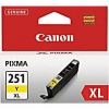 Canon 6451B001 CLI251XLY CLI-251XLY Yellow Ink Cartridge OEM