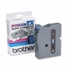 Brother,TX-5511 1Inch, 24mm  Black on Blue Laminated Tape,Brother, OEM