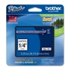 Brother TZe-111, TZE111 1 /4 in (6MM) Black on Clear Laminated Tape