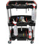 Luxor MC-3 Black 3 Shelf Mechanics Cart
