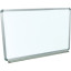 Luxor WB3624W Wall-Mounted Magnetic Whiteboard wit...