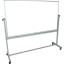 Luxor MB7240WW Mobile Magnetic  Whiteboard DOUBLE ...